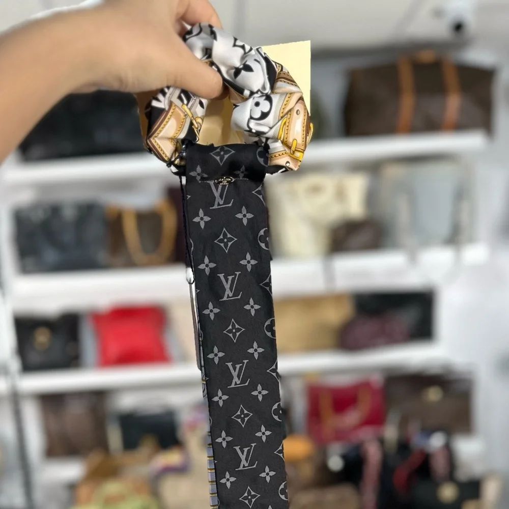 LV Rare Hair Scarf